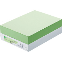 αｴｺｶﾗｰﾍﾟｰﾊﾟｰII A4 ｸﾞﾘｰﾝ 1冊(500枚)