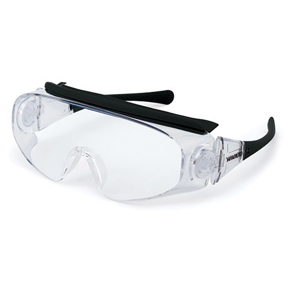 保護メガネ　ブラック画像
