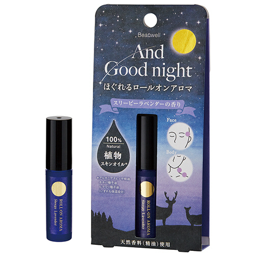 ﾋﾞｭｰｳｪﾙ ｱﾝﾄﾞｸﾞｯﾄﾞﾅｲﾄ ほぐれるﾛｰﾙｵﾝｱﾛﾏ ｽﾘｰﾋﾟｰﾗﾍﾞﾝﾀﾞｰ 5mL 1本画像