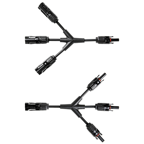 ｿｰﾗｰﾊﾟﾈﾙ増設用ｺﾈｸﾀｰ ANKER Solix MC4 ﾌﾞﾗｯｸ 1個画像