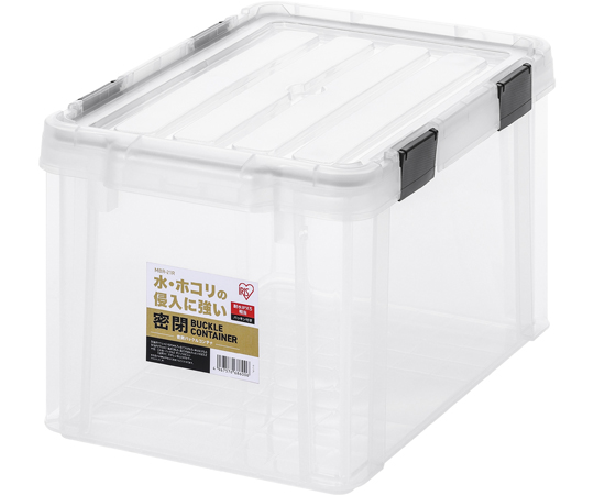 密閉バックルコンテナ クリア 容量（約）19.5L画像