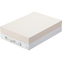 αｴｺｶﾗｰﾍﾟｰﾊﾟｰII B4 ｱｲﾎﾞﾘｰ 1ｾｯﾄ(2500枚:500枚x5冊)画像