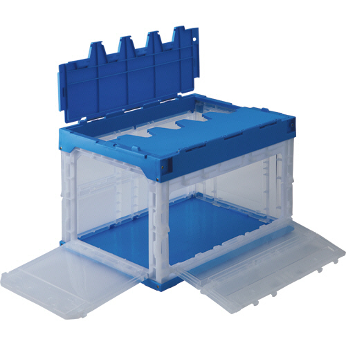 折りたたみｺﾝﾃﾅ扉付 長短2面扉付 50L ﾌﾀあり 1台