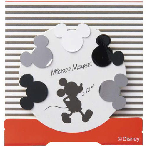 グイクリップ　ミッキーマウス　モノトーン　１０個画像