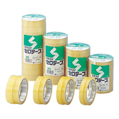 積水 セロテープ（１０巻入） 15mm×35m C252X23画像