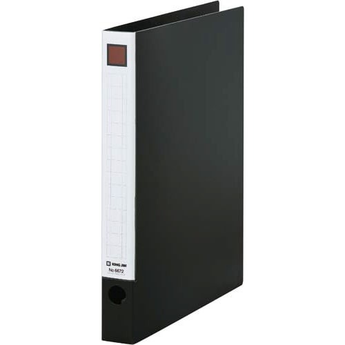 レバーリングファイル背幅３３ｍｍ　Ａ４縦　黒×１０画像