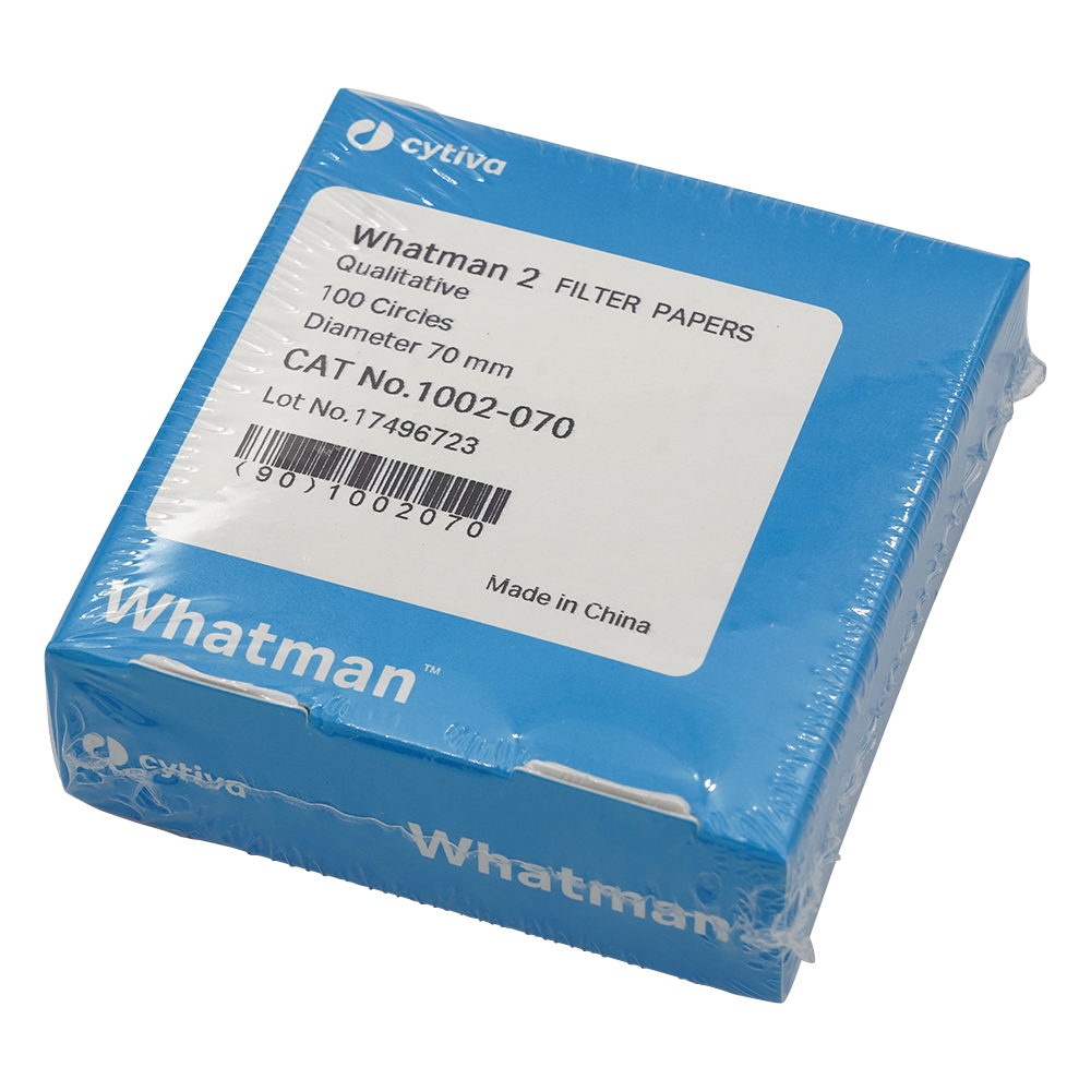 定性濾紙　円形No.2　7.0cm　100枚入画像