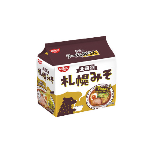 日清のラーメン屋さん　札幌みそ味　５食パック画像