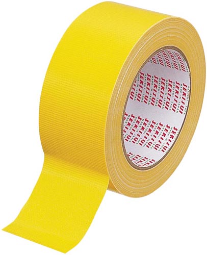 カラー布テープ　Ｎｏ．６００Ｖ　黄　３０巻画像