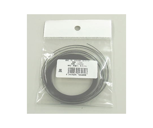 ETFE電線(ジュンフロン線)　黒　0.51mm　10m(±2%)画像