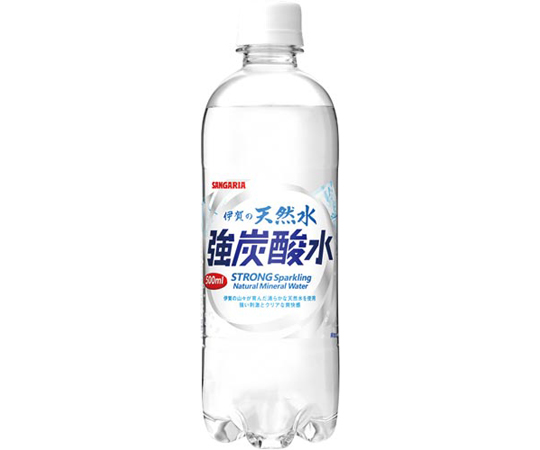 伊賀の天然水強炭酸水PET　500mL　24本画像