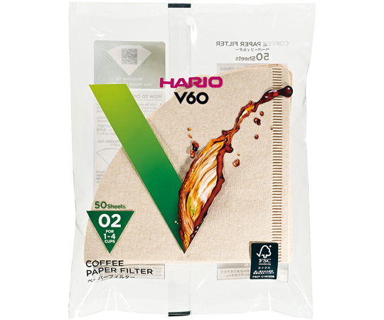 V60ペーパーフィルター 02M 1ケース（50枚×20袋入）