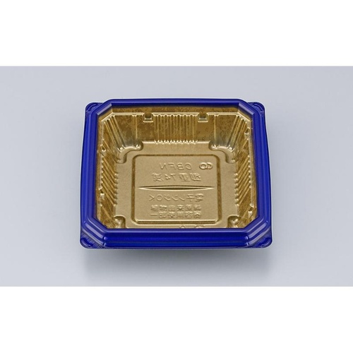 シーピー化成 どんぶり容器 CBFN御重74浅 昇箔紺 本体画像