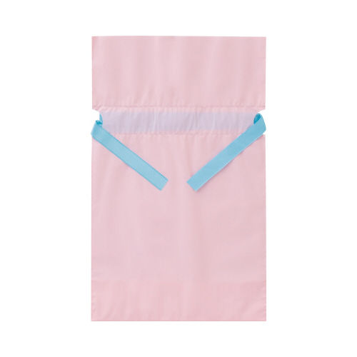 梨地ポリ巾着袋（底マチ付）　ピンク　Ｓ　２０枚画像