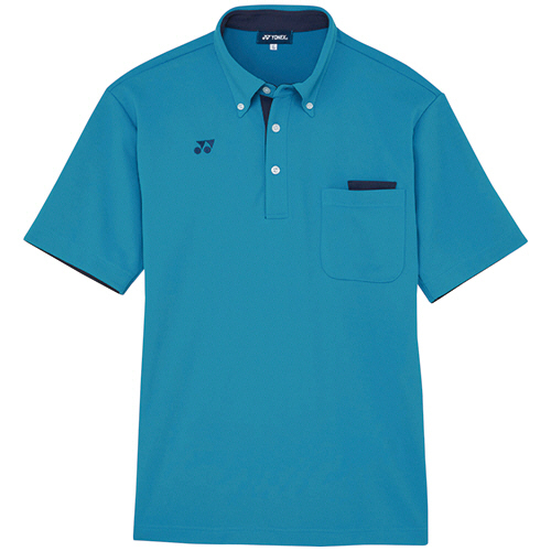 ﾖﾈｯｸｽ×ｷﾗｸ ﾆｯﾄｼｬﾂ(男女兼用) ﾌﾞﾘｰｽﾞﾗｲﾄ ﾃｨｰﾙﾌﾞﾙｰ Sｻｲｽﾞ 1着画像