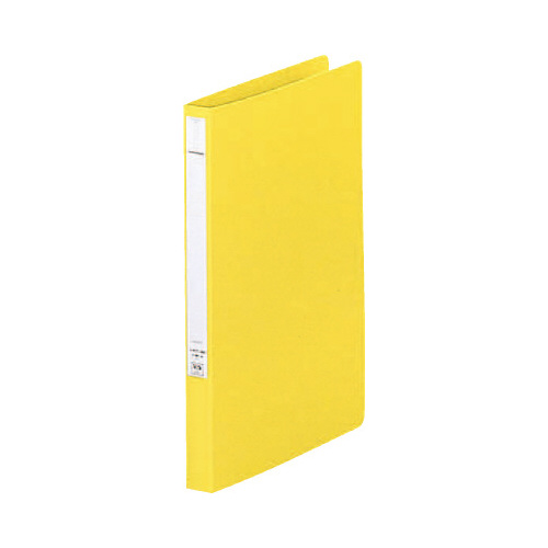 パンチレスファイル厚とじ　黄Ａ４縦背幅２５ｍｍ画像
