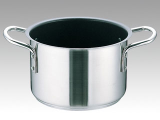 ムラノ テフロン半寸胴鍋蓋無20㎝画像