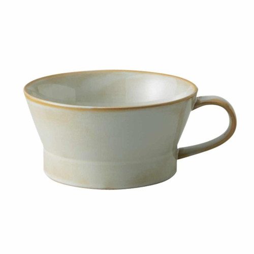 スープカップ 350ml HINATA 陶器 ホワイト画像