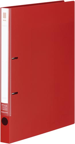 リングファイルＮＥＯＳ　Ａ４縦背幅２７ｍｍ赤１０冊画像
