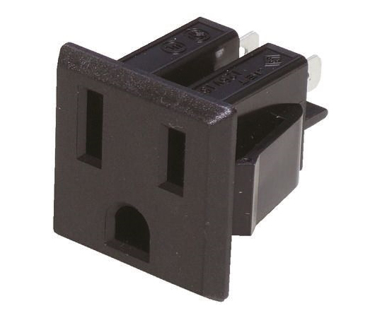 IECコネクタ メス パネルマウント 15A