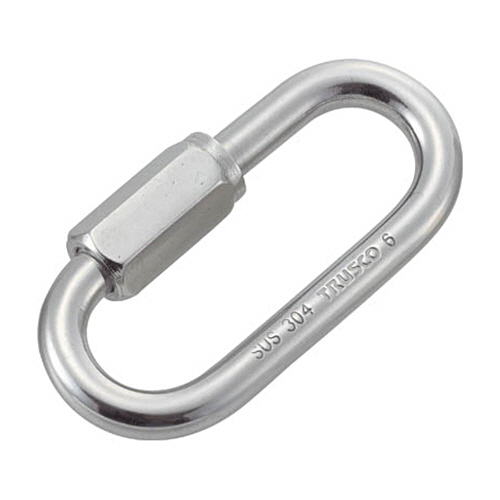 ﾘﾝｸﾞｷｬｯﾁ ｽﾃﾝﾚｽ製 4.0φ×開口6.5mm 1袋(2個)画像