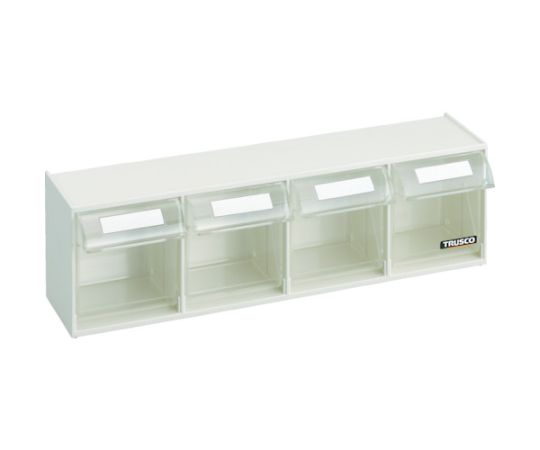 クリアポケットボックス　引出4個