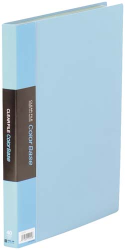 カラーベース固定式　Ａ４縦４０ポケット　空　５冊画像