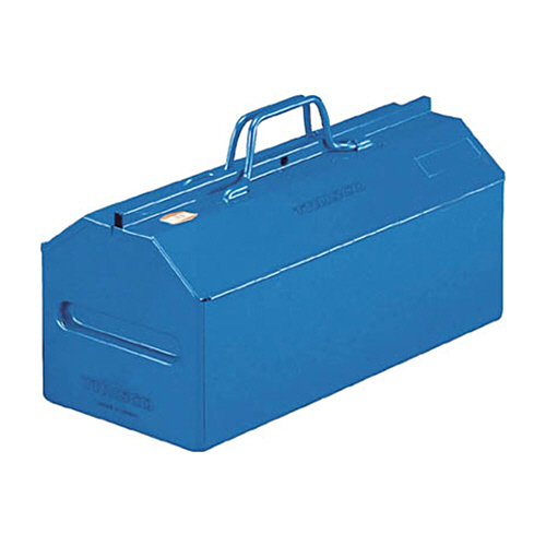 山型両開中皿ﾄﾚｰ付ﾂｰﾙﾎﾞｯｸｽ ﾌﾞﾙｰ 461×201×261mm 1個画像