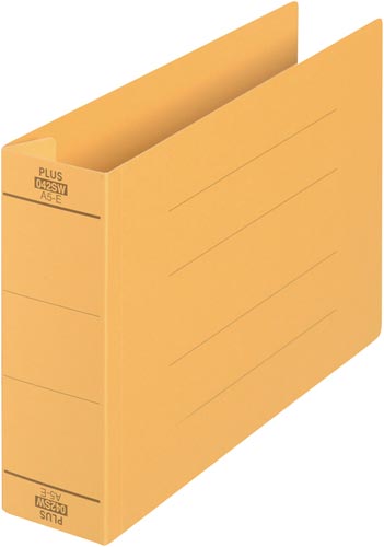 フラットＦ　厚とじ５００　Ａ５横　イエロー　１冊画像