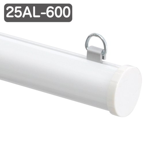 売場備品 メディアホルダーアルミ 25AL-600 ホワイト 友屋画像