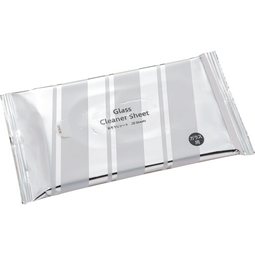 おそうじｼｰﾄ ｶﾞﾗｽ･窓用ｸﾘｰﾅｰ 1ｾｯﾄ(1200枚:20枚×60ﾊﾟｯｸ)画像