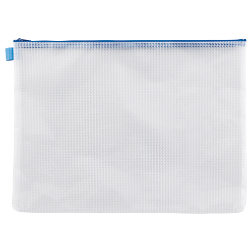 ﾒｯｼｭｹｰｽ B4 ﾀﾃ305×ﾖｺ410mm 青 1枚画像