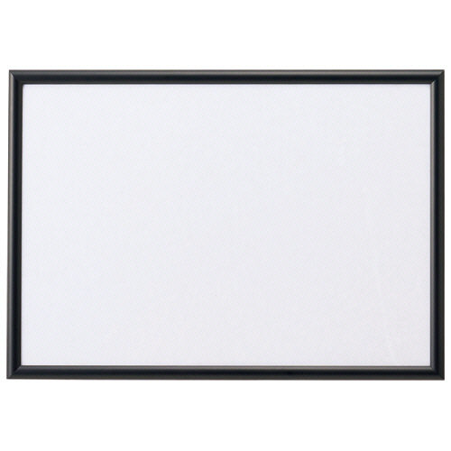 ｱﾙﾐ枠ﾎﾟｽﾀｰﾊﾟﾈﾙ A3 外寸424×301mm ﾌﾞﾗｯｸﾌﾚｰﾑ 1枚画像