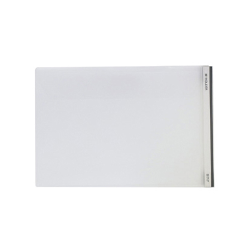 Mﾎﾙﾀﾞｰ A4ﾖｺ 乳白 ﾌﾀ付 1ｾｯﾄ(5枚)画像