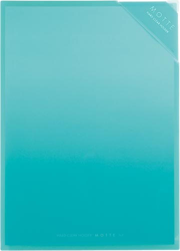 ハードクリヤーホルダーモッテＡ４　ライトブルー×５画像