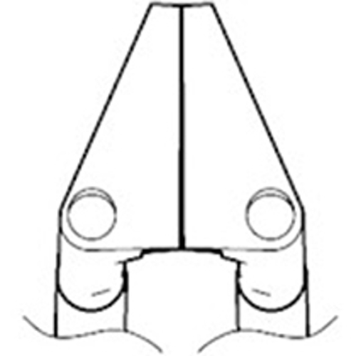 ﾍﾞﾝﾄ型ｽﾄﾚｰﾄﾌﾞﾚｰﾄﾞ 1ﾊﾟｯｸ(2本)画像