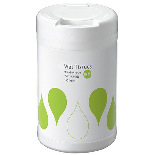 ｱﾙｺｰﾙ除菌ｳｴｯﾄﾃｨｯｼｭ ﾎﾞﾄﾙ本体 1本(100枚)画像