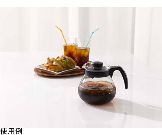 コーヒー＆ティーサーバー テコ 24個入 パッケージが側面から見える状態、透明な容器に詰められた商品が整然と並ぶ様子。