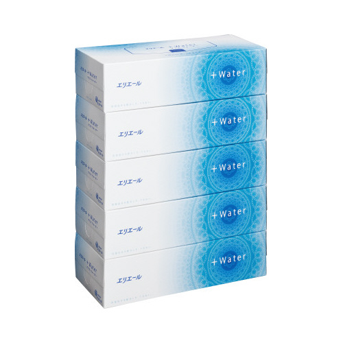エリエール＋ＷＡＴＥＲ　１８０組（５箱入）×１０