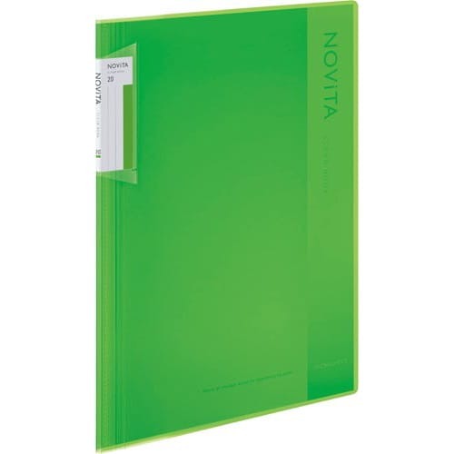 ノビータ固定式Ａ４縦２０枚ライトグリーン×１０画像