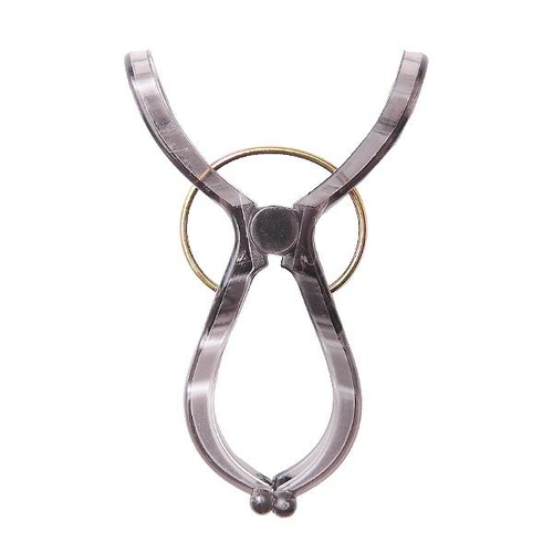 洗濯ばさみ 4個入り ストロング竿ピンチ 洗濯ピンチ 物干し竿 洗濯 グレー画像