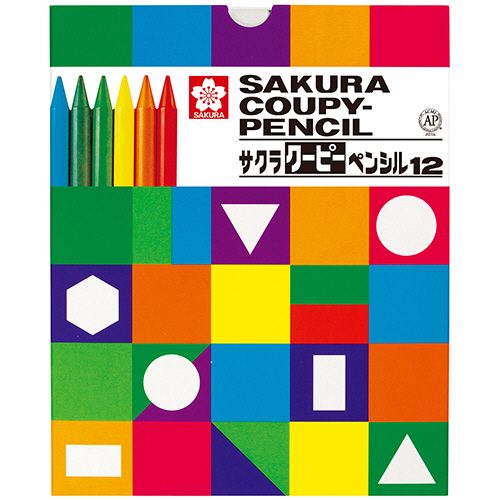 ｸｰﾋﾟｰﾍﾟﾝｼﾙ12色(紙箱入) 1ﾊﾟｯｸ画像