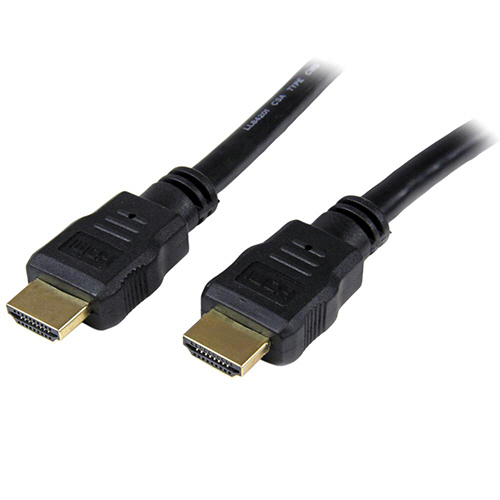 ハイスピードHDMIケーブル　UltraHD　4K×2K対応　3m　HDMI(オス)-HDMI(オス)　ブラック　1本