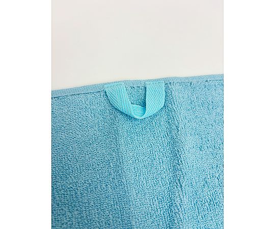 ループ付きバスタオル ローキーカラー 60×120cm KHAKI 1セット（10枚入） セットで並んだワッフル生地の柔らかいタオル
