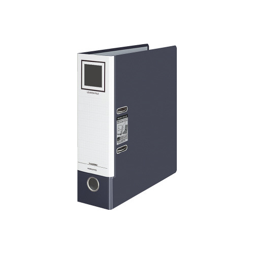 レバッチファイル　Ａ４縦　背幅９３ｍｍ　濃灰画像