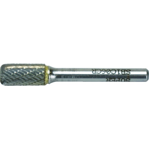 ｽｰﾊﾟｰ ｽｰﾊﾟｰ超硬ﾊﾞｰ 6ﾐﾘ(ﾀﾞﾌﾞﾙｶｯﾄ)円筒ｺｰﾅｰR刃型 1本画像