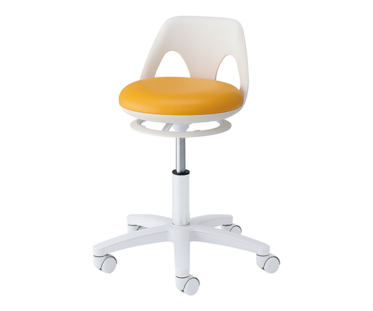 ナースチェア（ラクーン）　リング無し　オレンジ画像