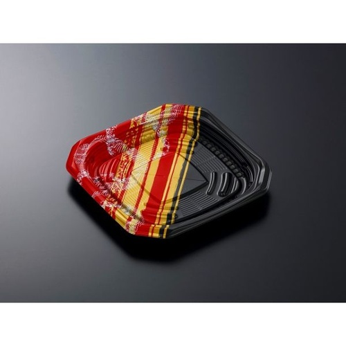 中央化学 軽食容器 CT 好みや 20-20 弦流R-BK 本体画像