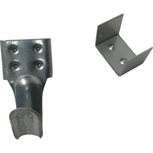 金具 ｺﾞﾑﾛｰﾌﾟ金具Aｾｯﾄ 平ｺﾞﾑ用平行金具♂♀各1 20mm平ｺﾞﾑ用 1ｾｯﾄ画像