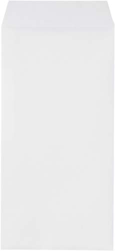 ソフトカラー封筒　長３　〒枠無　ホワイト　１００枚画像